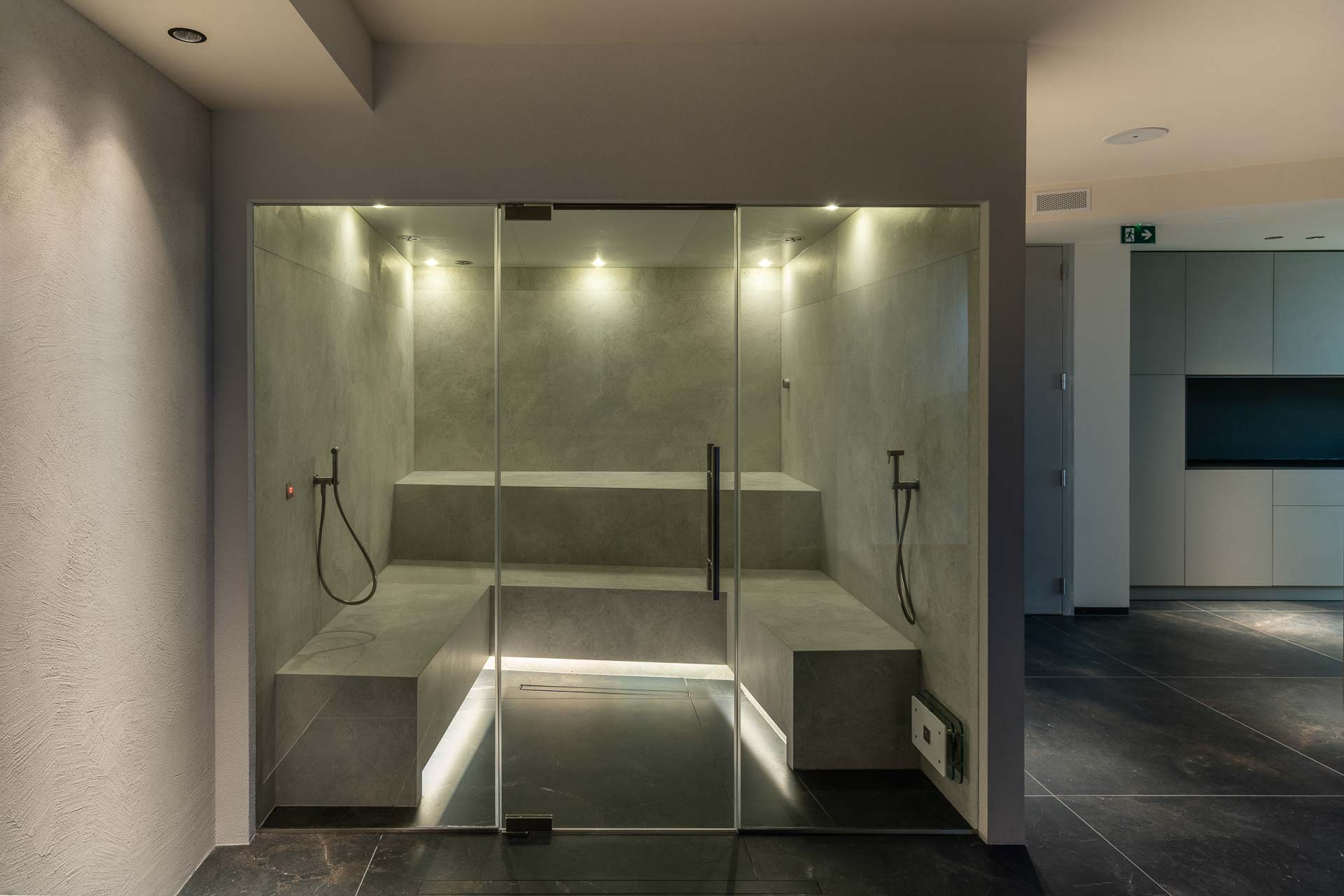 La cabina per i trattamenti cabina per i trattamenti illuminata